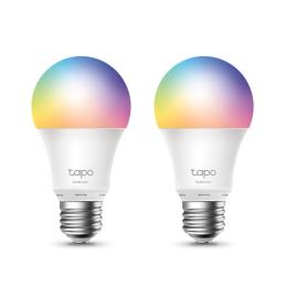 Bombilla inteligente tp - link tapo l530e rgb pack 2 unidades