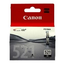 Cartucho tinta canon cli 521bk negro 9ml pixma 3600 - 4600 - 4700 - mp540 - 550 - 560 - 620 - 630 - 640 - 980 - mx860 - 870