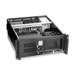 Caja servidor tooq rack 19pulgadas 4u 406 negra sin fuente ventana transparente