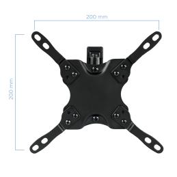 Soporte pared tv television monitor tooq 13 - 42pulgadas tour - incli 3 pivots