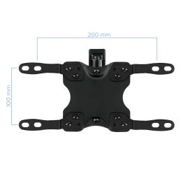 Soporte pared tv television monitor tooq 13 - 42pulgadas tour - incli 3 pivots