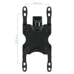Soporte pared tv television monitor tooq 13 - 42pulgadas tour - incli 3 pivots