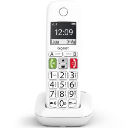 Telefono fijo inalambrico gigaset e290 blanco 150 numeros - 21 tonos
