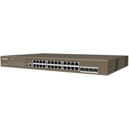 Switch 24 puertos gigabit ethernet 10 - 100 - 1000 tenda