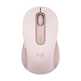 Mouse raton logitech m650 mediano optico wireless inalambrico rosa