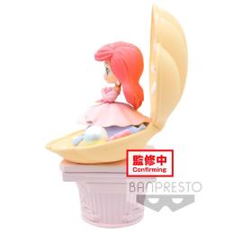 Figura banpresto q posket disney la sirenita ariel vestido rosa ver. b