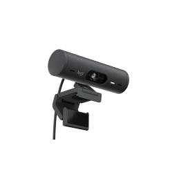 Webcam logitech brio 505 grafito full hd - usb tipo c
