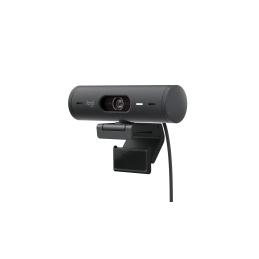 Webcam logitech brio 505 grafito full hd - usb tipo c