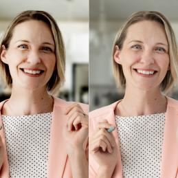 Webcam logitech brio 500 blanco crudo full hd - usb tipo c