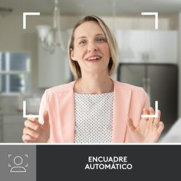 Webcam logitech brio 500 blanco crudo full hd - usb tipo c