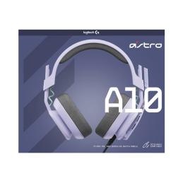 Auriculares con microfono logitech a10 astro gaming gen 2 jack 3.5mm blanco