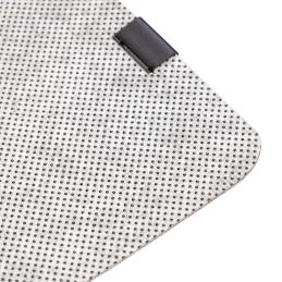 Phoenix sizigia alfombrilla premium de fieltro para escritorio gris xl