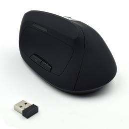 Mouse raton vertical ergonomico ewent ew3158 usb - 1600dpi - negro