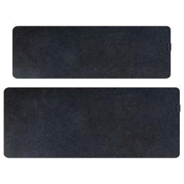 Phoenix sizigia alfombrilla premium de fieltro para escritorio gris oscuro l