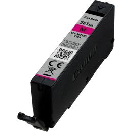 Cartucho tinta canon cli 581 m xxl magenta pixma tr7550 - tr8550 - ts6150 - ts6151 - ts8150 - ts8151 - ts8152 - ts9150 - ts9155