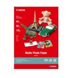 Papel canon mp - 101 foto mate a4 50 hojas