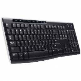 Teclado logitech k270 negro wireless inalambrico 2.4ghz
