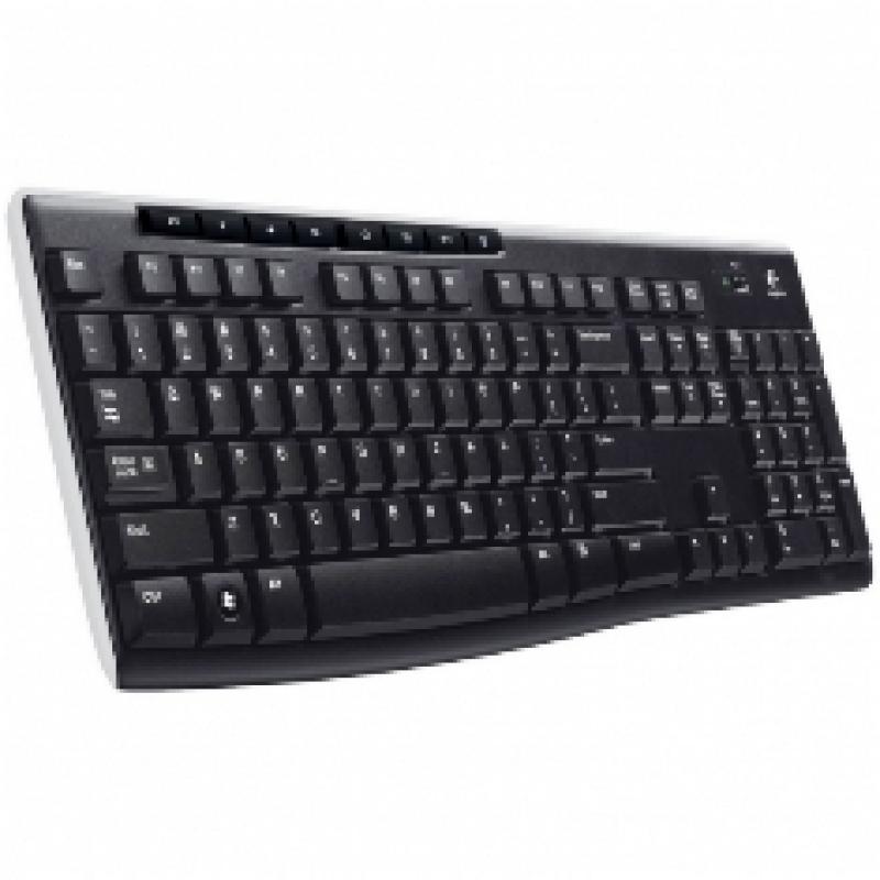 Teclado logitech k270 negro wireless inalambrico 2.4ghz
