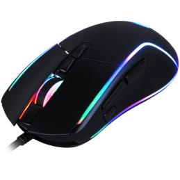 Mouse raton deep gaming deep darth dpi ajustable usb rgb 6400dpi