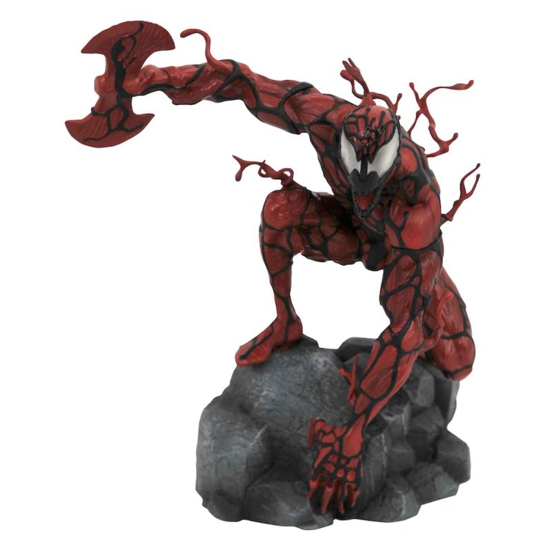 Figura diamond collection marvel venom carnage 23 cm pvc diorama marvel comic gallery