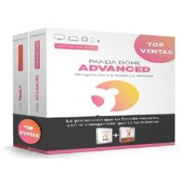 Antivirus panda advanced 2 dispositivos 1 año+ family bundle caja