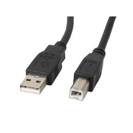 Cable impresora lanberg usb a - usb b macho - macho ferrita 5m negro