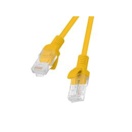 Latiguillo rj45 lanberg cat.6 utp 0.50m fluke passed naranja