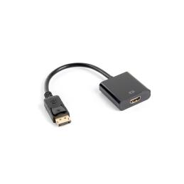 Adaptador lanberg displayport macho - hdmi hembra 10cm