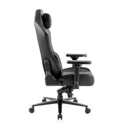 Nova silla gaming alta gama fabricada en cuero negro
