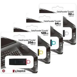 Memoria usb 3.2 kingston 128 gb datatraveler exodia