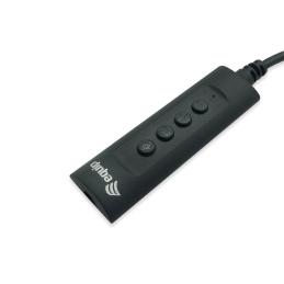 Cable adaptador de audio equip life jack 3.5mm - usb tipo a