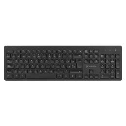 Teclado inalambrico qwerty phoenix k200 negro delgado