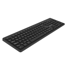Teclado inalambrico qwerty phoenix k200 negro delgado