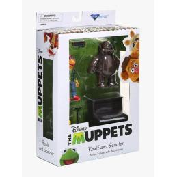 Set de 2 figuras diamond select toys the muppets los teleñecos scooter and rowlf
