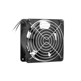 Ventilador 120 mm lanberg para rack 19 230v rejilla metalica negro
