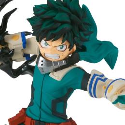 Figura banpresto my hero academia the amazing heroes izuku midoriya latigo negro plus vol 2