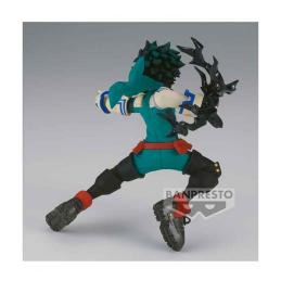 Figura banpresto my hero academia the amazing heroes izuku midoriya latigo negro plus vol 2