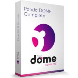Antivirus panda dome complete dispositivos ilimitados 1 año caja