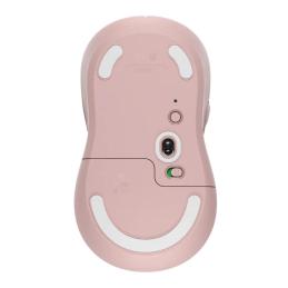 Mouse raton logitech m650 grande optico wireless inalambrico rosa