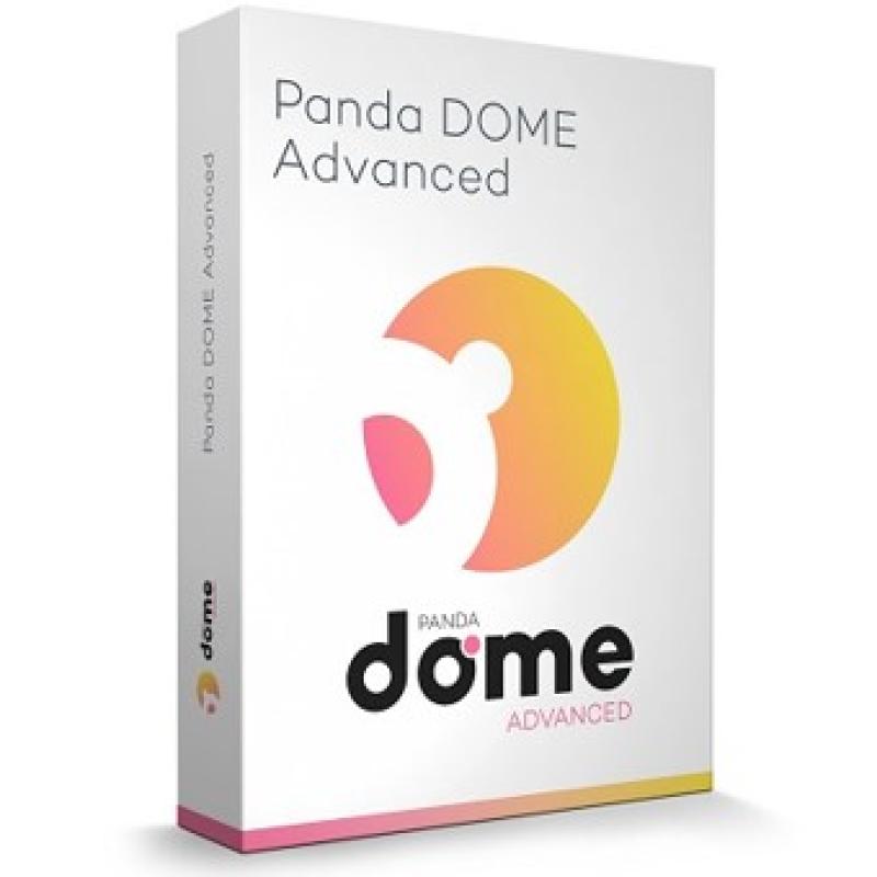 Antivirus panda dome advanced 5 dispositivos 1 año caja
