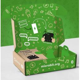 Kit micro:bit go v2.2 con placa microbit + pilas + portapilas + cable usb