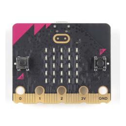 Kit micro:bit go v2.2 con placa microbit + pilas + portapilas + cable usb