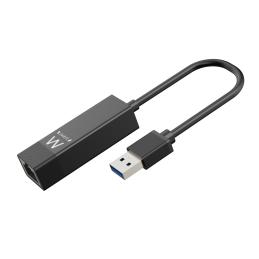 Adaptador usb 3.2 a rj45 ewent ew1017 macho - hembra - negro