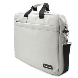 Maletín para portátil 15.6 pulgadas gris claro