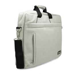 Maletín para portátil 15.6 pulgadas gris claro