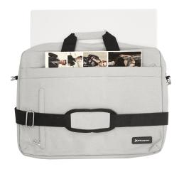 Maletín para portátil 15.6 pulgadas gris claro