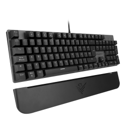 Teclado mecanico gaming phoenix mk1 elite full rgb configurable switches brown usb con reposamuñecas