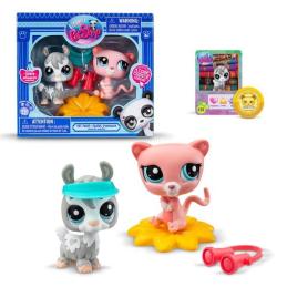 Mascotas little pet shop pack de 2 mascotas - 1 unidad aleatoria