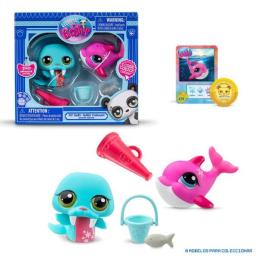 Mascotas little pet shop pack de 2 mascotas - 1 unidad aleatoria