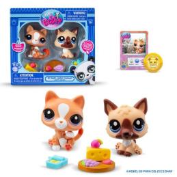 Mascotas little pet shop pack de 2 mascotas - 1 unidad aleatoria